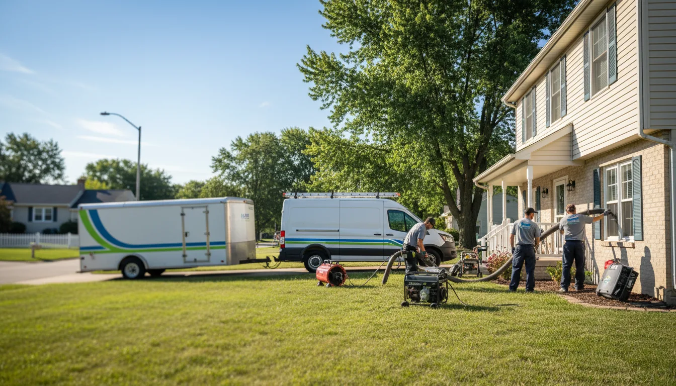 Flooded Basement Restoration And Cleanup With Repair in Odebolt, IA near me